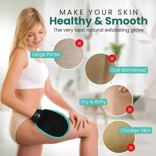 Guante Exfoliante R’gania Para Cuerpo Y Cepillo Espalda