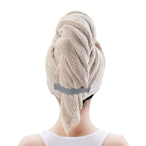 Gorro De Secado Para Pelo Largo Para Mujer, 1 Pieza, Color