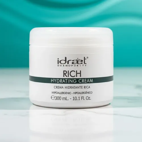 Crema Facial Hidratante Rica Rich Descongestiva 300ml Idraet