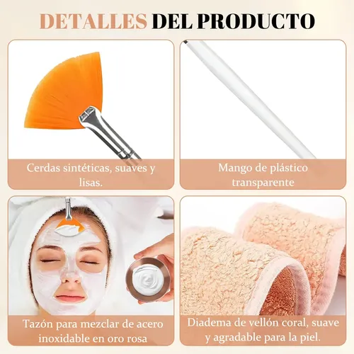 16 Herramientas Faciales Y Suministros De Esteticista Para M