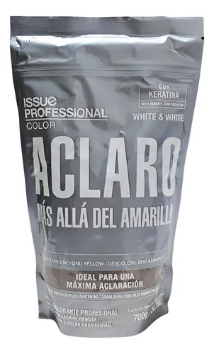 Issue Withe And Withe Mas Alla Del Amarillo Polvo Decolorant