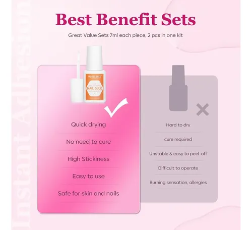 Modelones Pegamento Para Uñas Postizas Z2-nail Glue