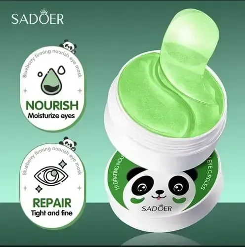 Parches Para Ojeras +serum Facial Aloe Vera Hidratante 30ml
