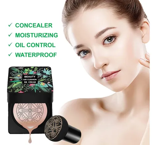 Base De Maquillaje Cc Cream Awccxmym Marfil 120g Con Esponja