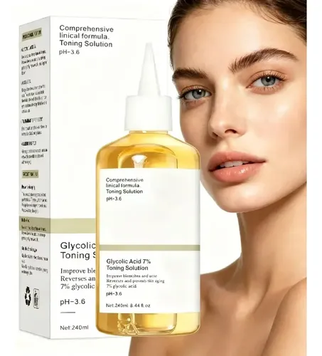 Solución Tónica Facial Con Ácido Glicólico Al 7%, 240 Ml, Ph