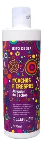 Gllendex Jeito De Ser Activador De Cachos X 500 Ml Rulos