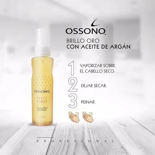 Brillo Oro Argan X 135ml Ossono