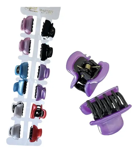 Hebillas Broches De Pelo Pack Por 12 Br-1734