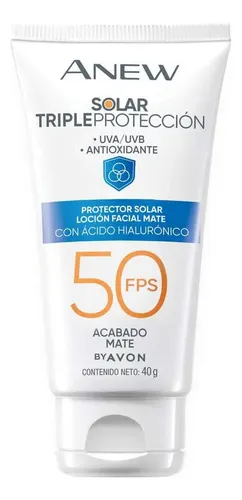 Avon Anew Protector Solar Facial Fps50 40g Incoloro