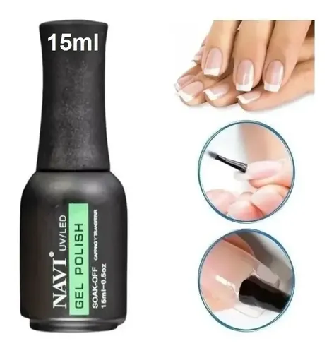 Kapping Navi 15 Ml Gel Uv Led Soft Gel Transparente Esmalte