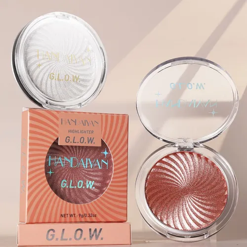 Paleta De 6 Iluminadores Mate Y Brillo Para Rostro Sedoso
