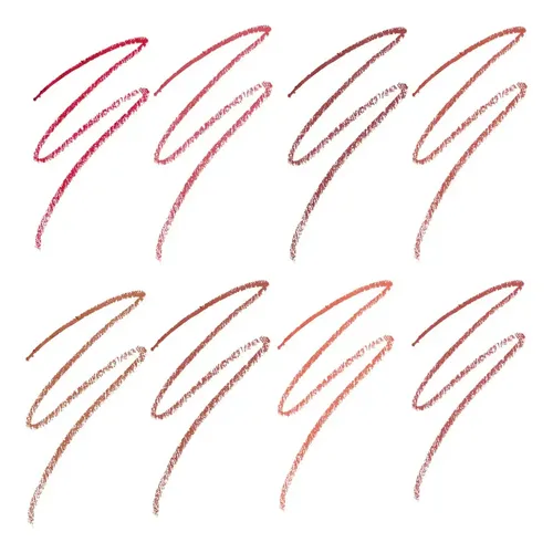 Set 6 Lapiz Delineador Labios Lip Wooden Beauty Creations® Color Wines