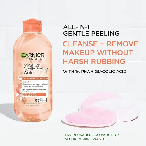 Garnier Skinactive Agua Micelar Exfoliante Suave Con 1% …