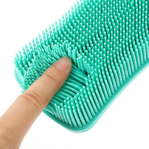 Cepillo De Silicona For Ducha Y Lavado De Cabello, Exfolian