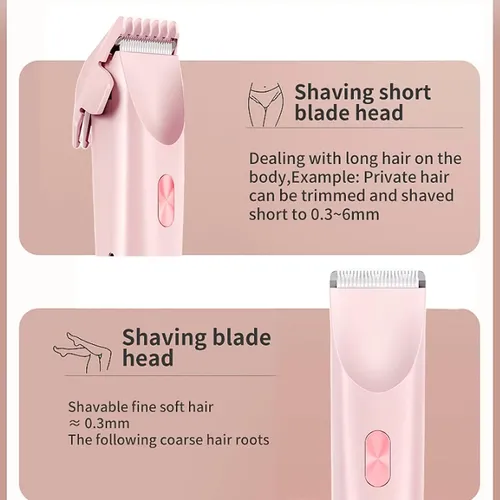 Electric Bikini Trimmer Tools For Women,waterproof,double