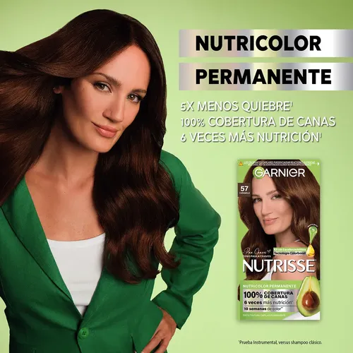 Kit Tintura Nutrisse Clasico Tono 57 Caramelo