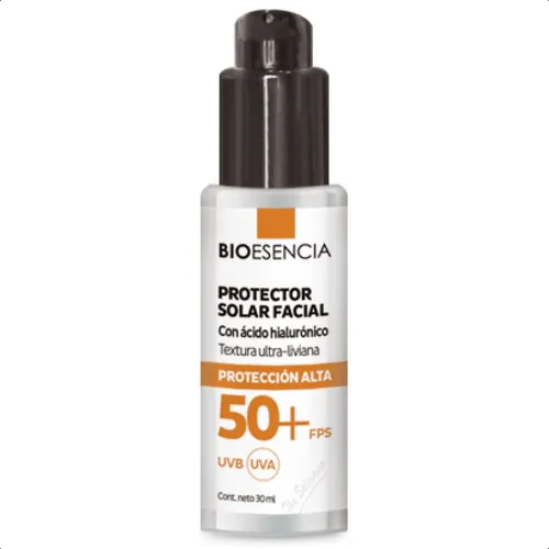 Protector Solar Facial Fps 50+ Con Ácido Hialurónico 30ml