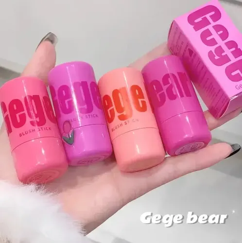 Rubor Blush Jelly Gelatina Gege Bear Rostro Labios Tono del maquillaje Tono 01