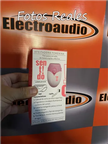 Afeitadora Femenina Ergonómica Sentido Piel Vello Pilas Aaa