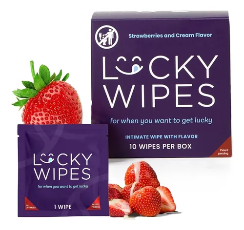 Toallitas Íntimas Para Hombres Lucky Wipes – Sabor