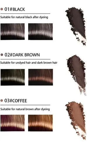 Lápiz Para Raíces Canas Y Cejas Original Temporal Cabello!
