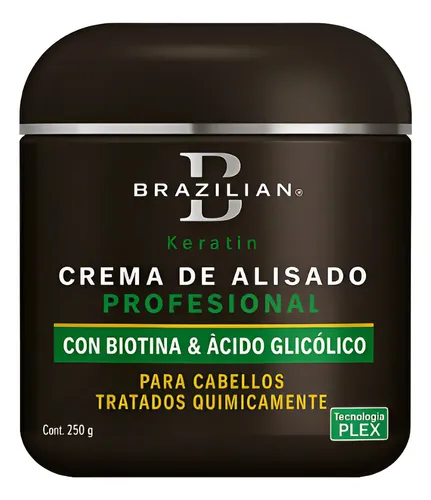 Alisado Sin Formol Brazilian Con Biotina Cabellos Tratados