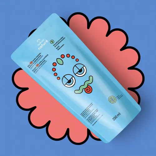 Repuesto Acondicionador Naturé Cabello Lacio Y Ondulado