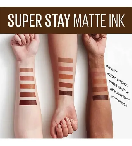 Labial Líquido Maybelline Super Stay Matte Ink Coffee 265 Ca