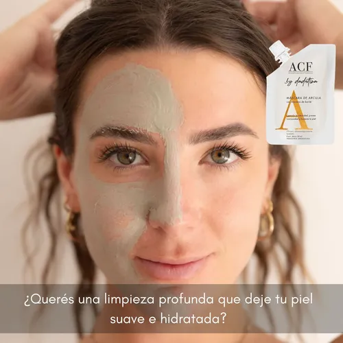Mascara Arcilla Karite Anti Oleo Luminosidad Dadatina Acf 30