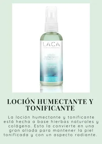 Loción Humectante Y Tonificante Laca