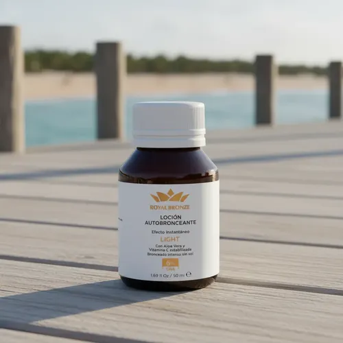 Royal Bronze Loción Autobronceante Dha 6% Efecto Instantáneo
