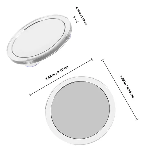 Espejo De Maquillaje Con Aumento De Poros 30x