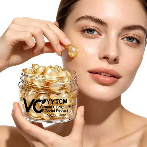 Yytcm Sérum Facial Vitamina C 0.5g X 40 Cápsulas Todo Tipo De Piel Día/noche