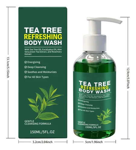 Gel Refrescante Teas Tree Para Hombres Y Mujeres Para Alivia