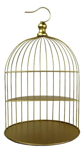 – Birdcage Cake Stand Organizador De Maquillaje Joyas =