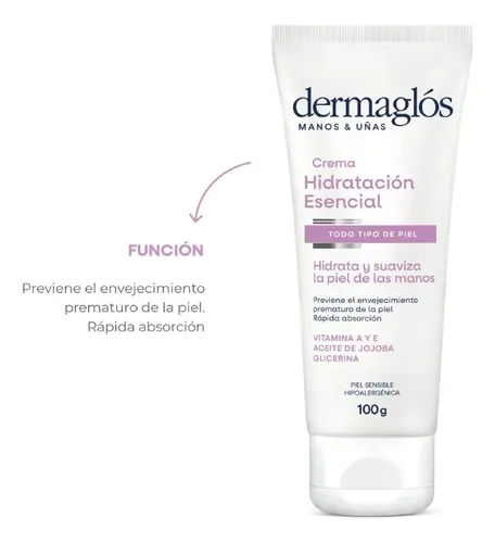 Dermaglós Corporal Crema Manos Hidratación Esencial