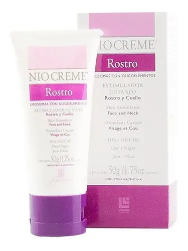 Nio Creme Estimulador Cutaneo Rostro Cuello Hidratante Lagos Tipo De Piel Sensible