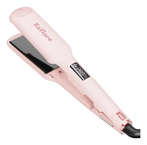 Plancha De Pelo Keflare De 4,3 Cm, 7 Temperaturas, Doble Vol