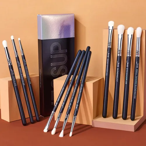 Juego De Brochas Para Sombras De Ojos Jessup T340, 11 Piezas