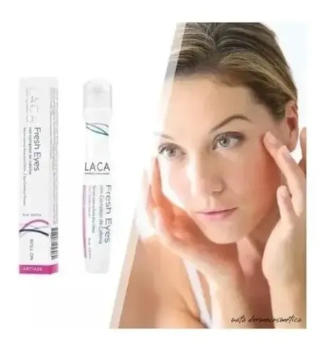 Laca Fresh Eyes Roll On Contorno de Ojos Antiage Hidratante 15mL