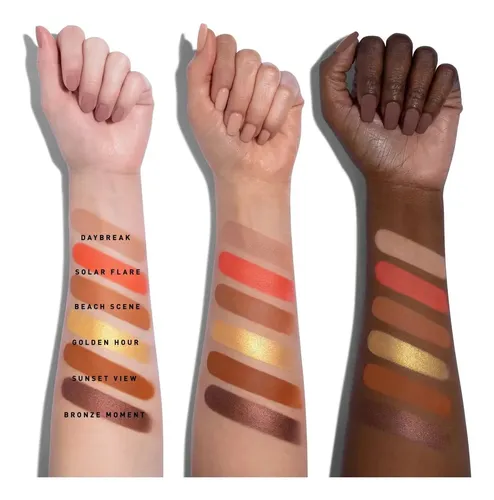 Morphe Paleta De Sombras 18s Sunset Beats Artistry 18 Tonos