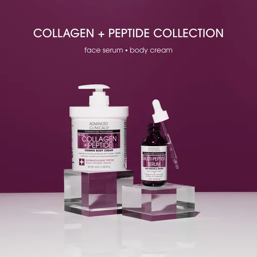 /crema Corporal E Facial Advanced Clinicals Colágeno 2x473ml