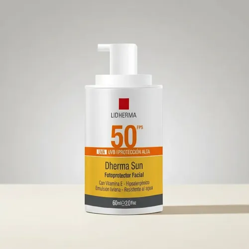 Lidherma Protector Solar Facial 50fps Liviano Dherma Sun