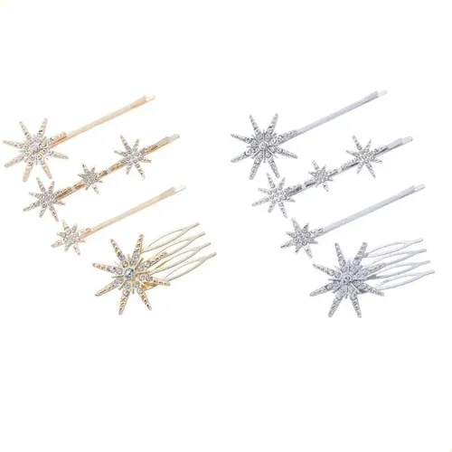 Pinza De Cabello De Strass Para Novia De Boda