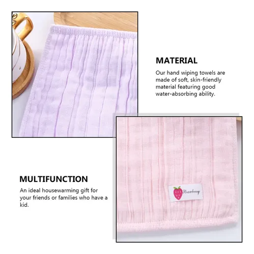 Toallitas Cuadradas Absorbentes Para Rostro, 4 Uds.