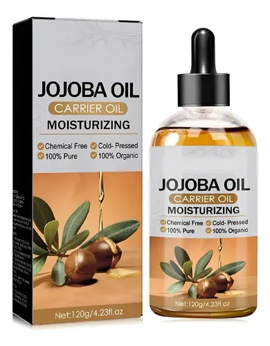 – Aceite De Jojoba Orgánico, Prensado En Frío, Aceite
