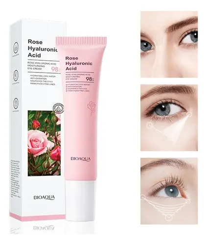 Contorno De Ojos Rose Hyaluronic Acid Moisturizing Momento De Aplicación Día/noche Tipo De Piel Mixta