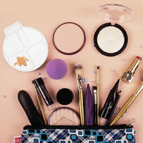 Paletas Transparentes Para Mezclar Maquillaje De Mano, 4 Uni