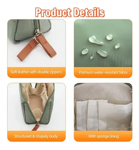 Travel Makeup Organizer Cosmetic Bag