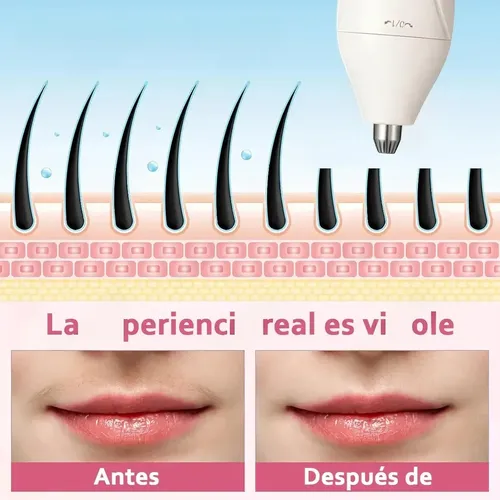 Depiladora Eléctrica 3 En 1 Rostro Y Cuerpo Blanco
